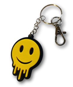3D printad nyckelring "Drippy Smiley"
