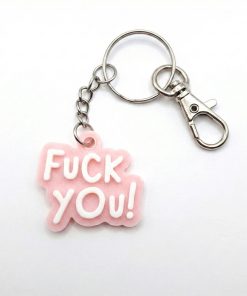 nyckelring 3d printad FUCK YOU